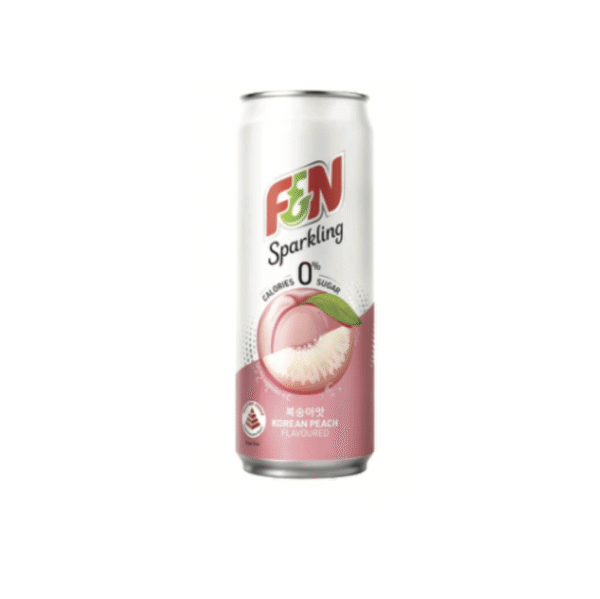F&N Sparkling Zero Korean Peach