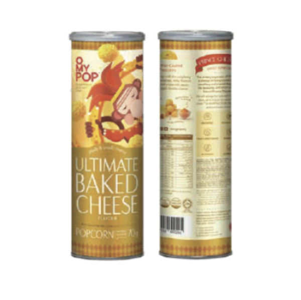 OMYPOP Ultimate Baked Cheese Popcorn