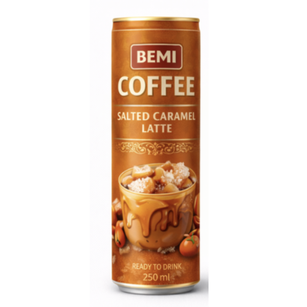 BEMI Salted Caramel Latte RTD Coffee