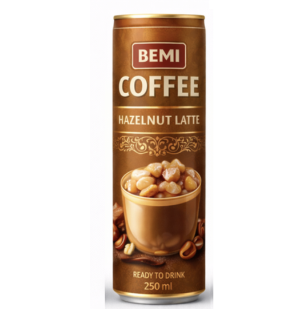 BEMI Hazelnut Latte RTD Coffee